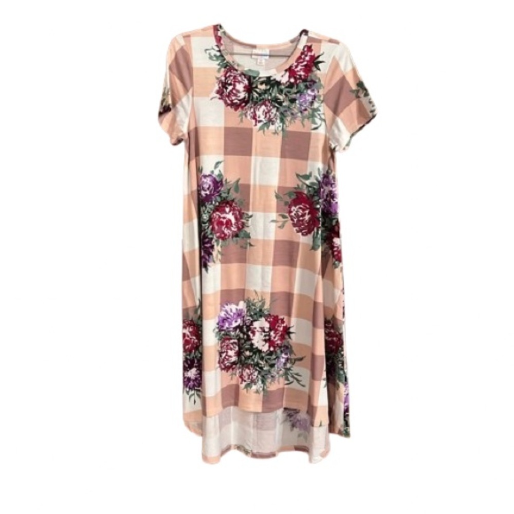 #306 LuLaRoe Carly XS Floral dress